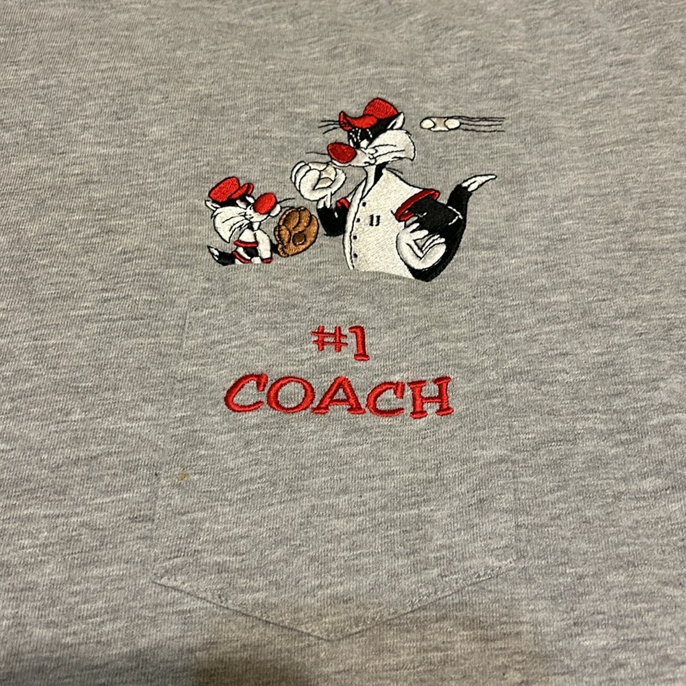 Vintage Warner Bros. Embroidered Tee 1997